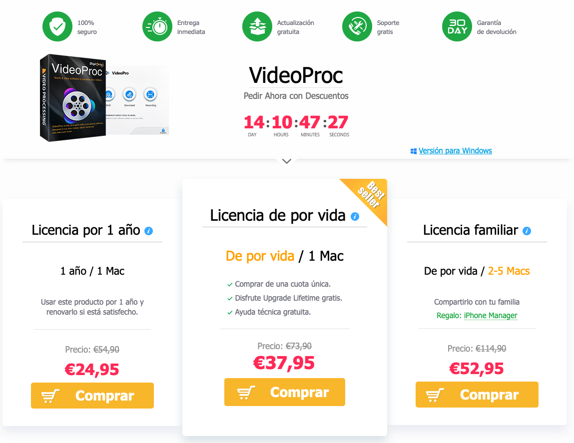 videoproc price