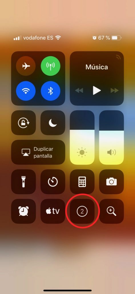 Cómo grabar la pantalla en iPhone 8 - video de pantalla 