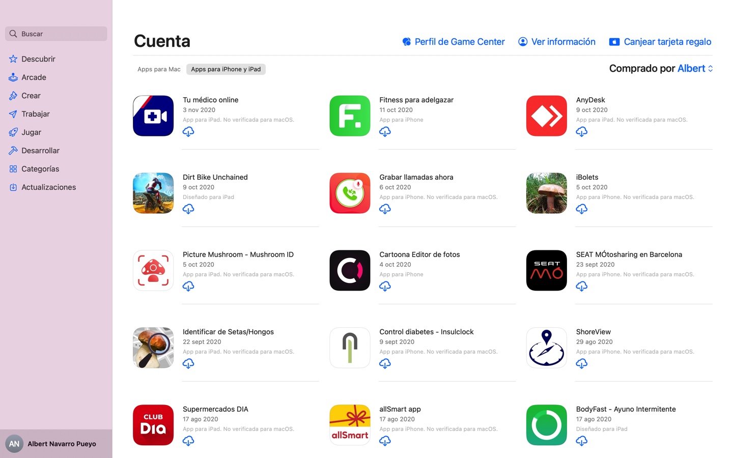 Descargar apps desde App Store en la Mac - Soporte técnico de Apple